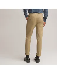 Regular Organic Cotton Chinos, Length 32'' - 2