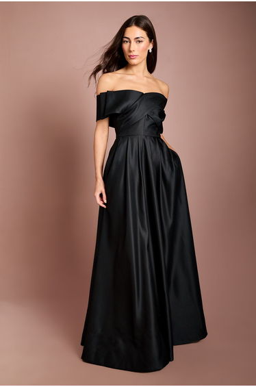 Bardot Origami Satin Dress