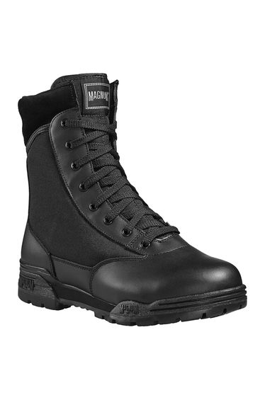 Magnum Mens Classic Hardwearing Military Combat Boots - Black
