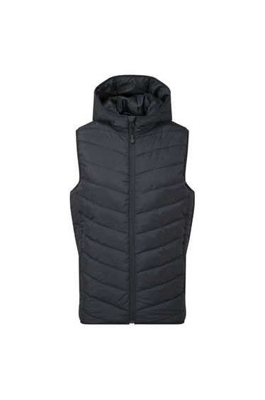 2786 Mens Taurus Padded Recycled Body Warmer - Black