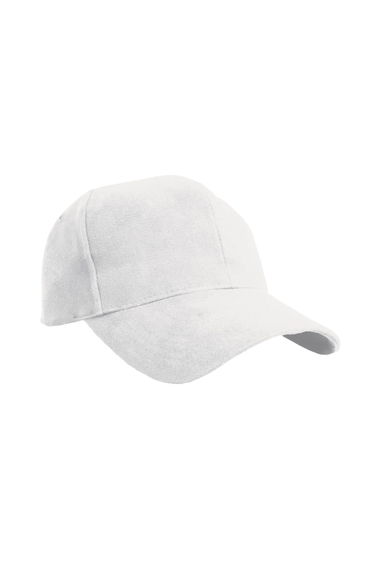 Result Pro Style Heavy Brushed Cotton Baseball Cap (Pack of 2) - White