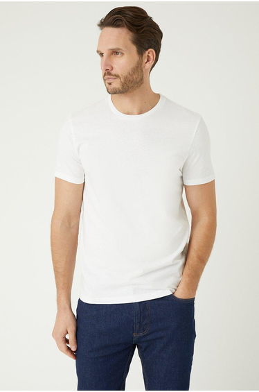 White 3 Pack Crew Neck T-shirts