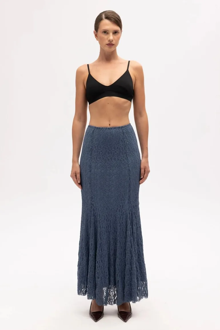 MAI STUDIOS Veylia Maxi Lace Skirt - 2