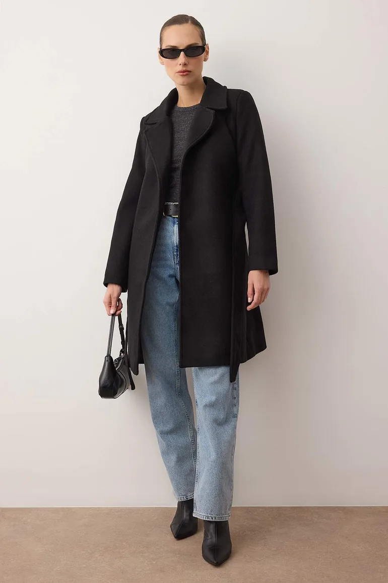Coat - Black - Basic