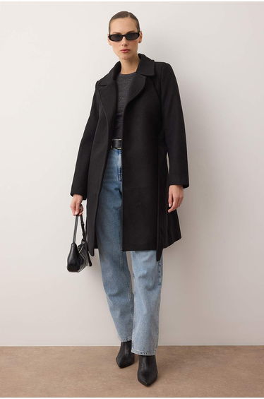 Coat - Black - Basic