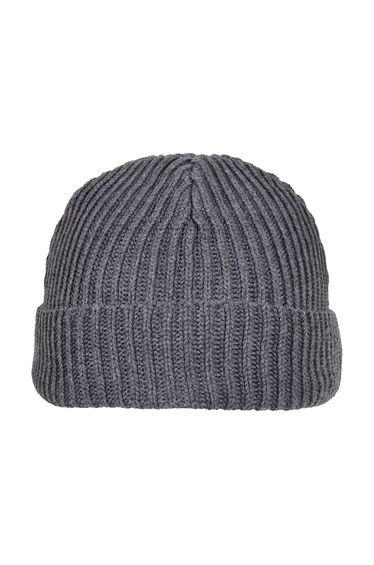 Womens/Ladies Fisherman Beanie - Asphalt