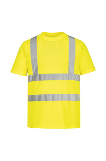 Portwest Mens Eco Hi-Vis T-Shirt - Yellow