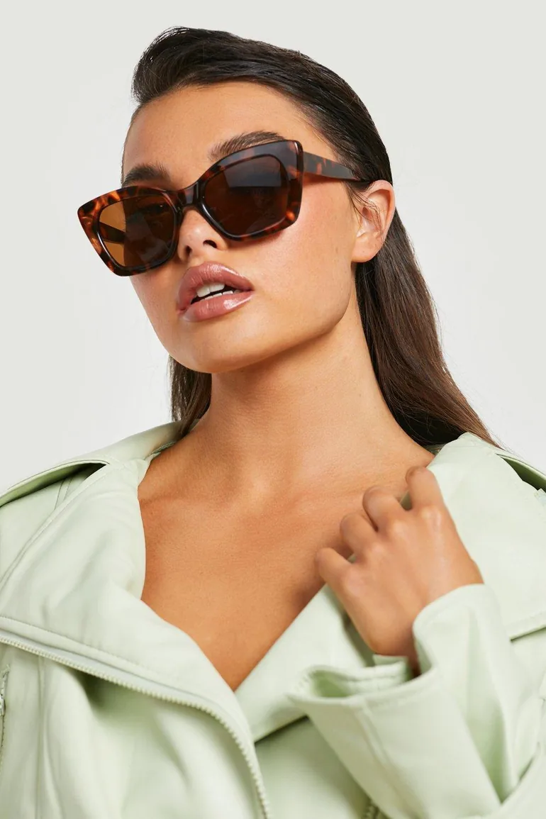 Tortoise Shell Cat Eye Sunglasses - multi
