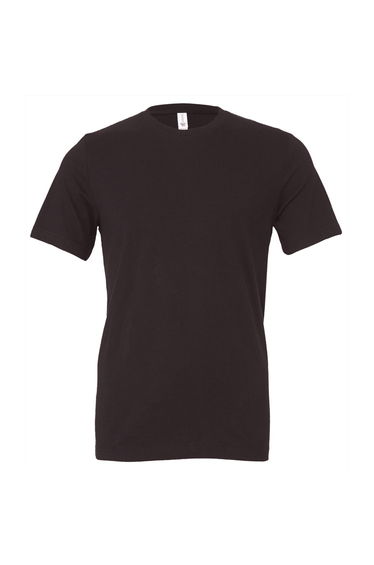 Bella + Canvas Unisex Jersey Crew Neck T-Shirt - Dark Grey