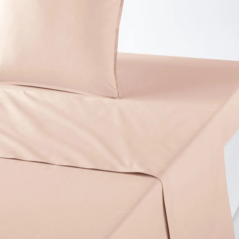 Organic Cotton Percale Flat Sheet - 1