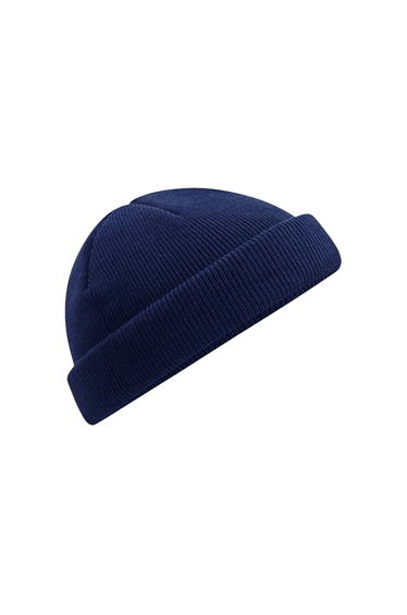 Beechfield Mens Fisherman Recycled Beanie - Oxford Navy