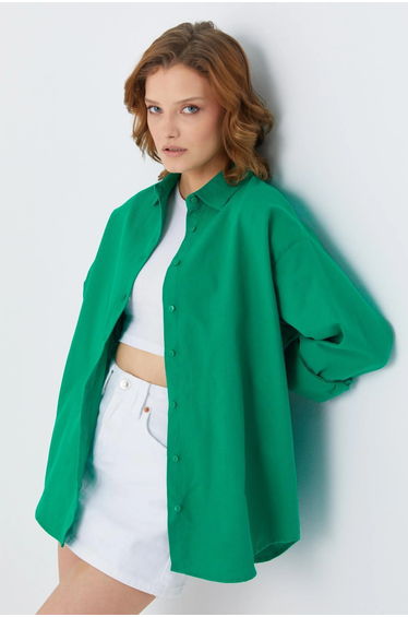 Mixray Oversize Poplin Shirt