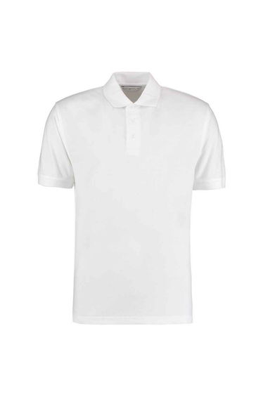 Kustom Kit Mens Klassic Piqué Polo Shirt - White