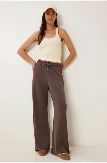 ISTANBUL Wide Leg Modal Sweatpants