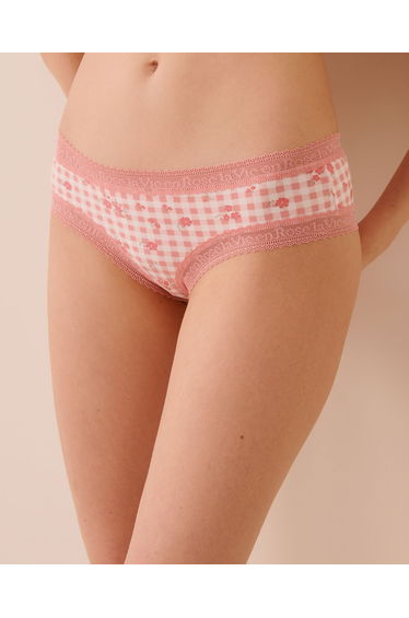 Super Soft Lace Trim Cheeky Panty