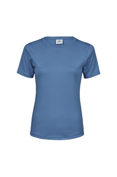Tee Jays Womens/Ladies Interlock T-Shirt - Ocean Blue