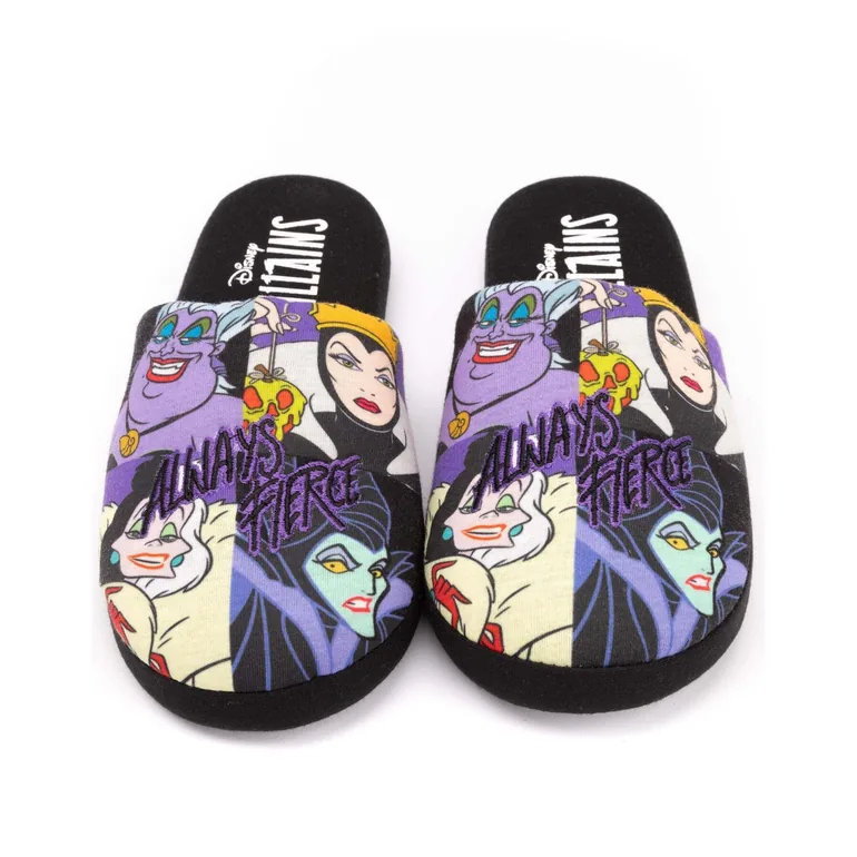 Disney Womens/Ladies Always Fierce Villains Slippers - Multicoloured - 1