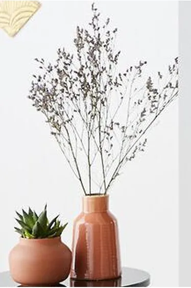 Nyong Linen Effect Voile Panel with Gathered Braid Finish