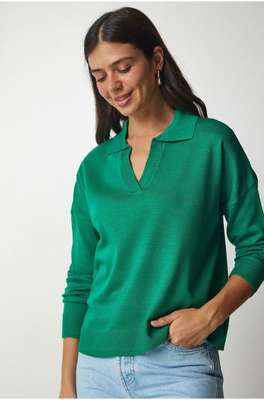 Sweater - Green - Regular fit