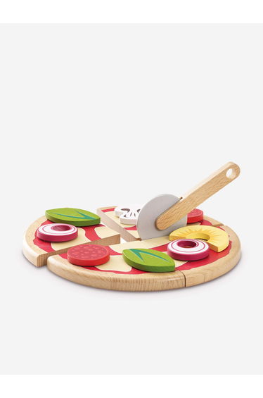 Pizza & Toppings with Slice Cutter-13 Piece