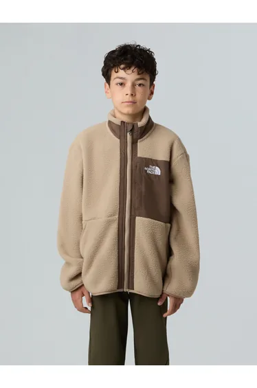 The North Face Boys Yumiori Full Zip Jacket in Beige