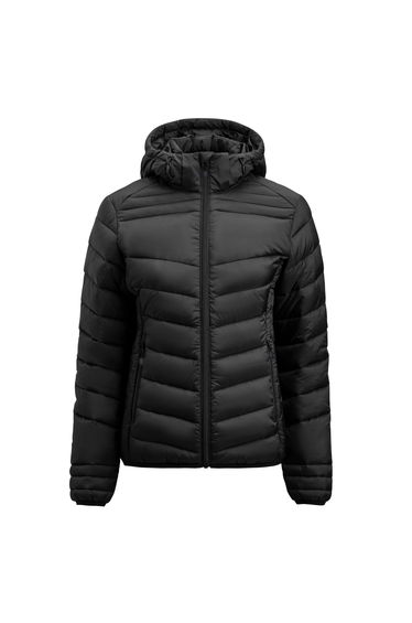 Printer Womens/Ladies Jacket - Black