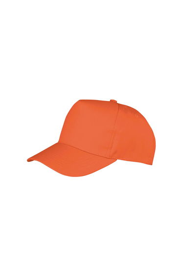 Result Genuine Recycled Childrens/Kids Core Baseball Cap - Orange