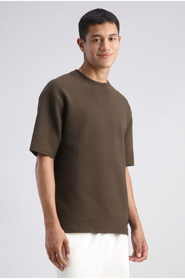 Patch Detail Oversized T-Shirt