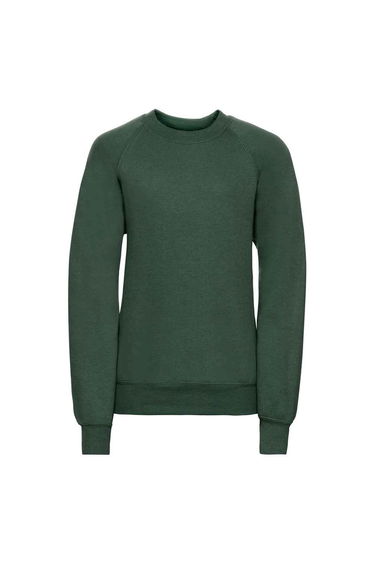 Jerzees Schoolgear Childrens/Kids Raglan Sweatshirt - Bottle Green