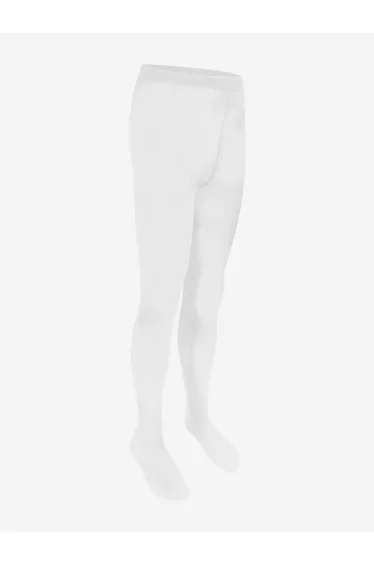 Zeco Girls School Opaque Tights (2 Pack) in White