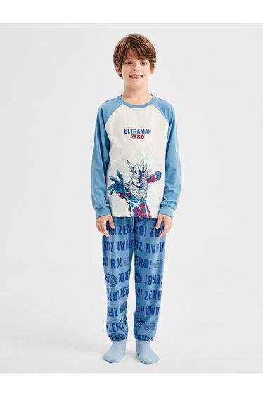 Boys' Long Sleeve Lounge Set With Comfortable Pants