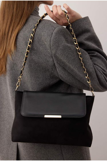 Black Chain Women's Mini Shoulder Bag