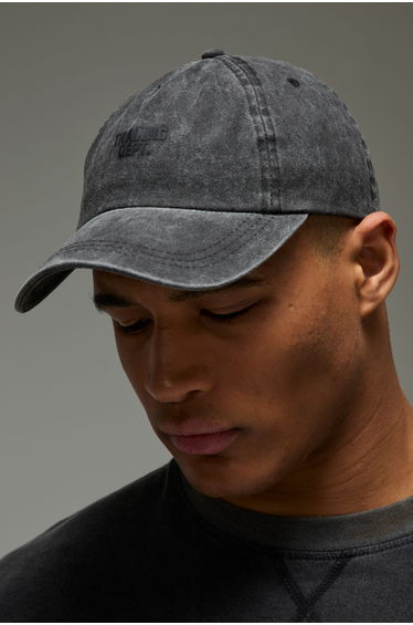 Training Dept Washed Cap - black