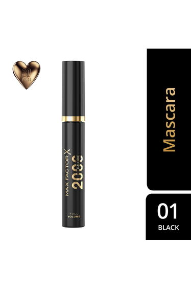 Max Factor 2000 Calorie Mascara, Dramatic Volume, Black, 9 ml