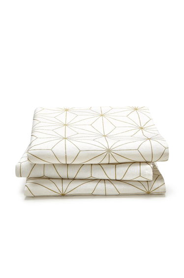 Nordic Star Patterned Napkins (Set of 3)