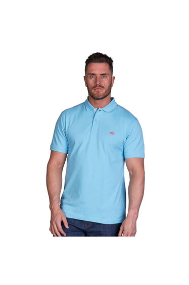 Raging Bull Mens Classic Organic Polo Shirt - Sky Blue