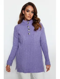 Sweater - Purple - Relaxed fit - 1