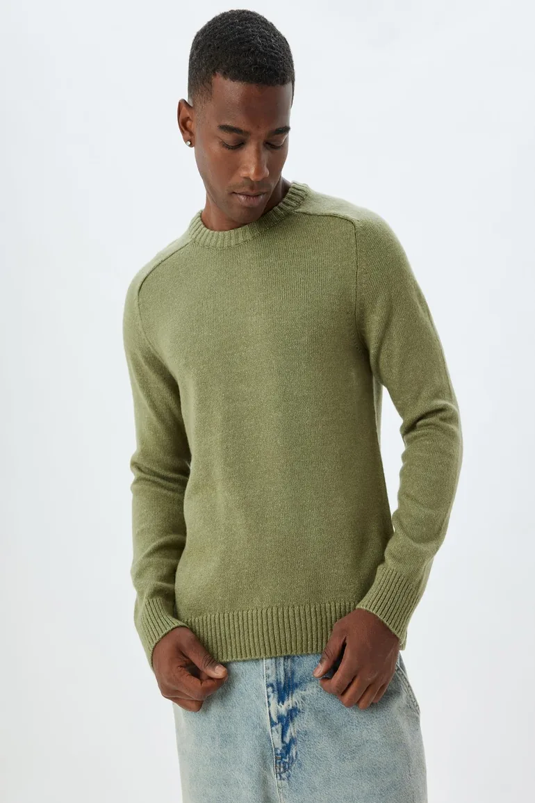 سويتر رجالي - أخضر - 2