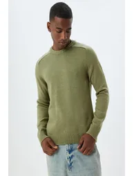 سويتر رجالي - أخضر - 2