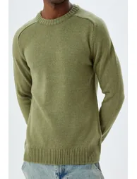 سويتر رجالي - أخضر - 3