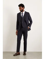 Slim Fit Navy Essential Suit Trousers