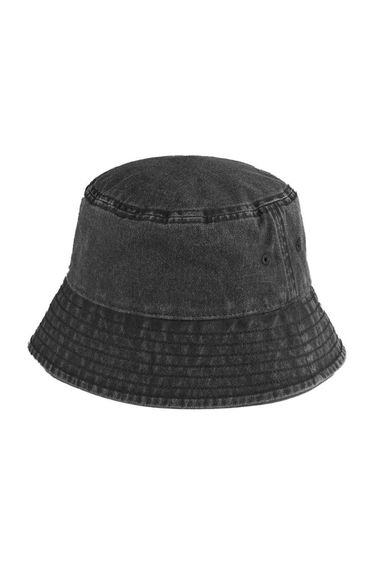 Beechfield Vintage Bucket Hat - Black
