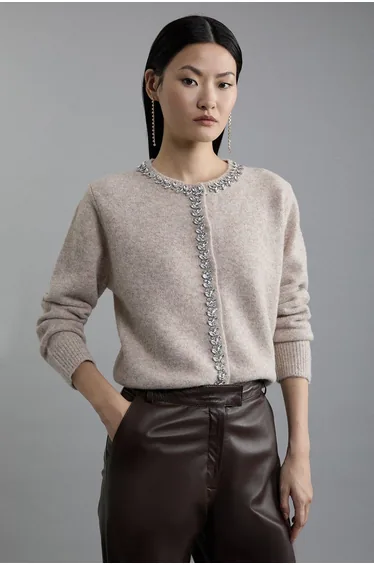 كارديغان كارين ميلين بيج بأكمام طويلة