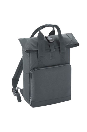 Bagbase Roll Top Twin Handle Backpack - Graphite Grey