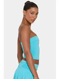 ButterCloud™ Tube Top in Aqua - 1