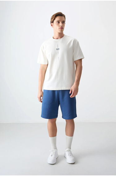 TOMMY Oversized Printed Crew Neck T-Shirt