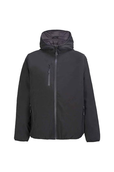 SOLS Mens Falcon Padded Soft Shell Jacket - Black