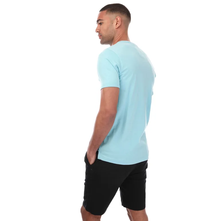 Men's Luke 1977 Trouser Snake Crew  T-Shirt in Blue - 1