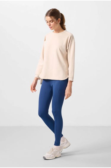TOMMY Long-sleeve Jersey Tunic Top