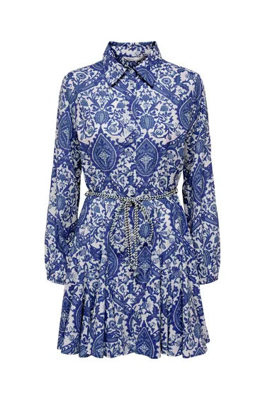 ONLLUMINA L/S SHORT DRESS WVN NOOS